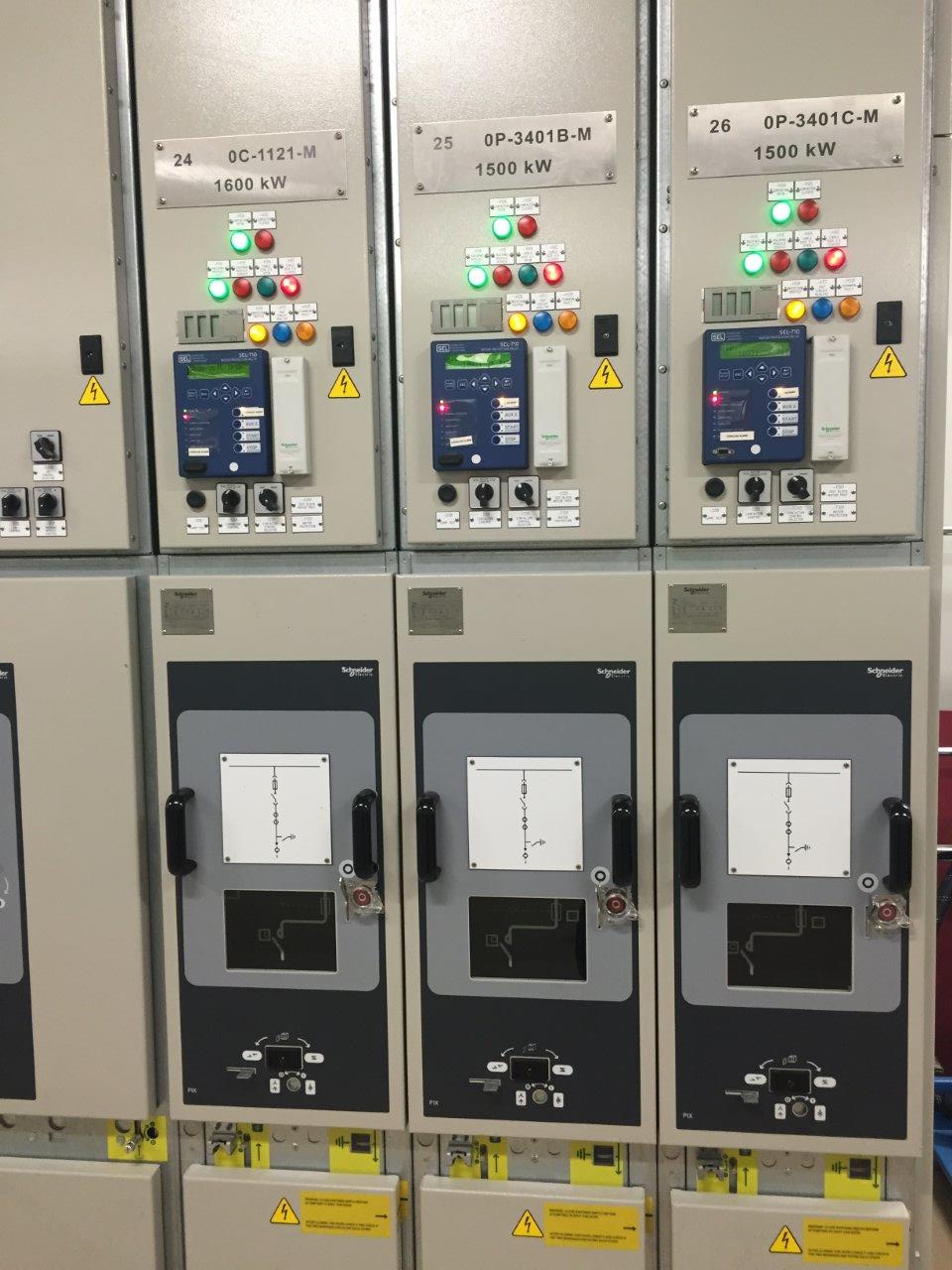 Project site - substation work