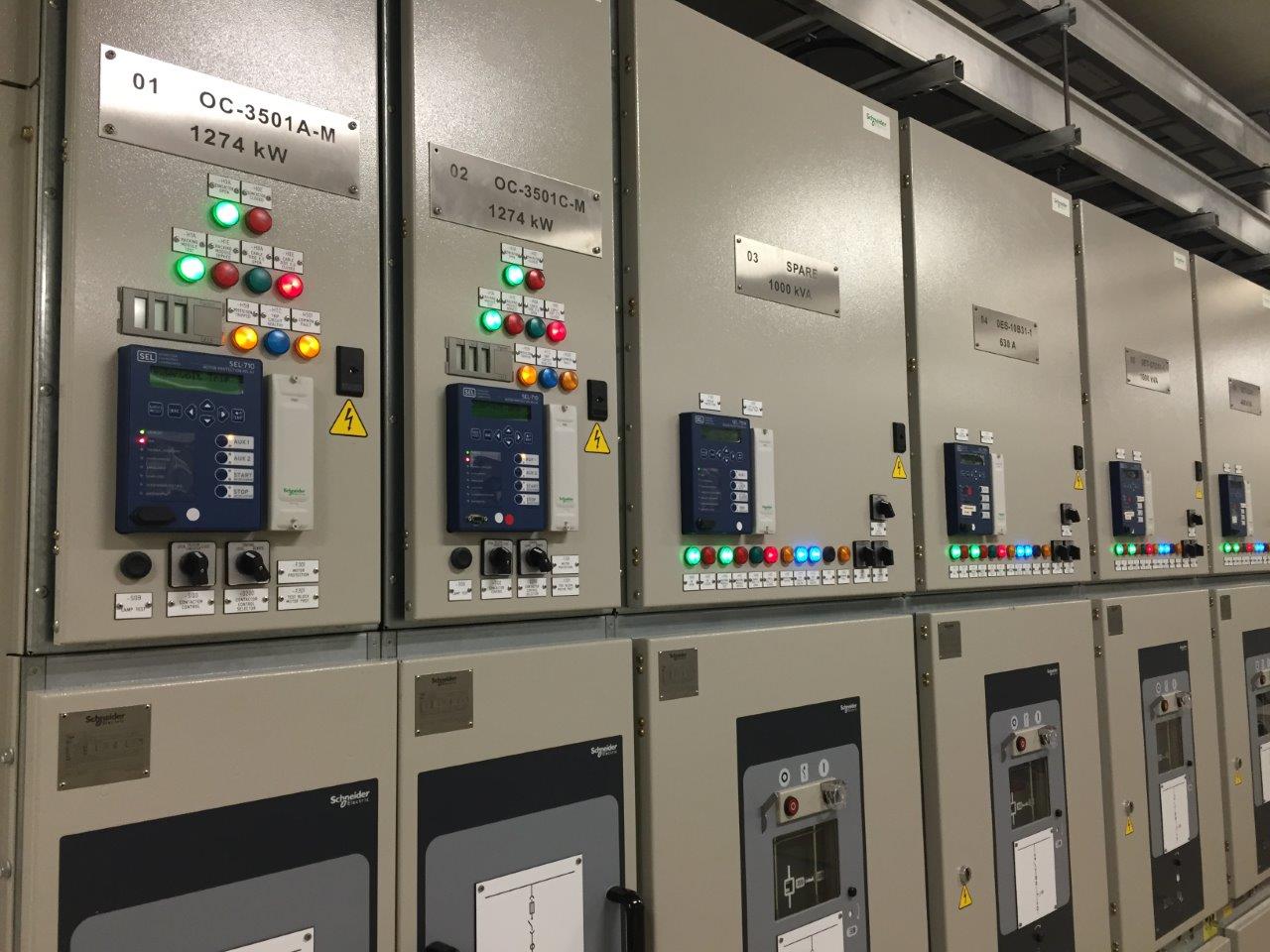 Project site - field commissioning