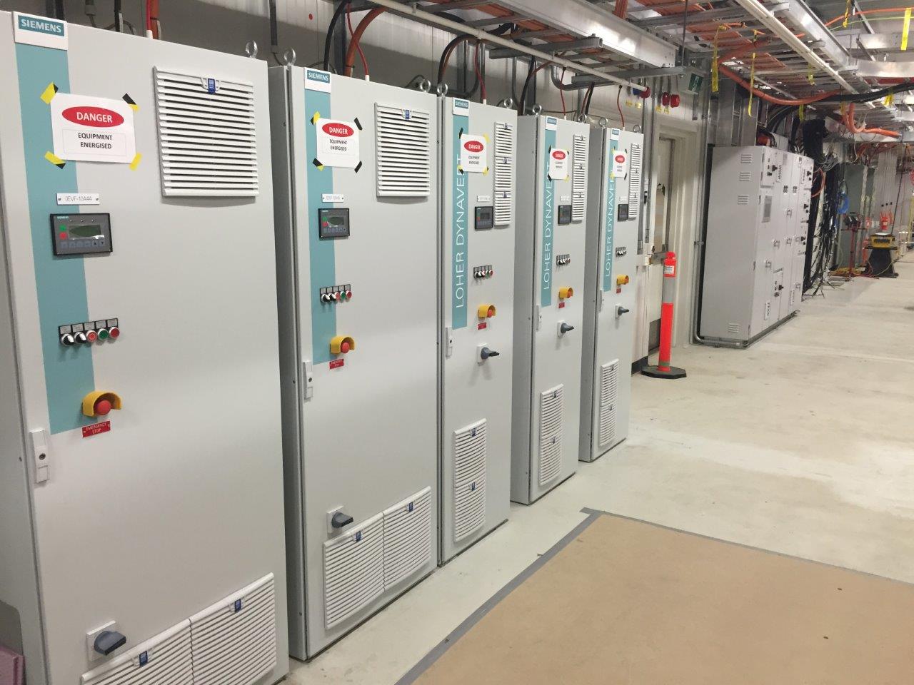 Project site - power infrastructure