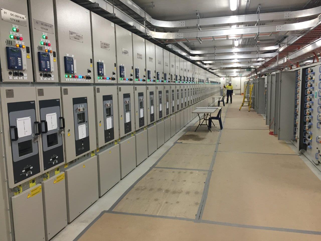 Project site - switchyard